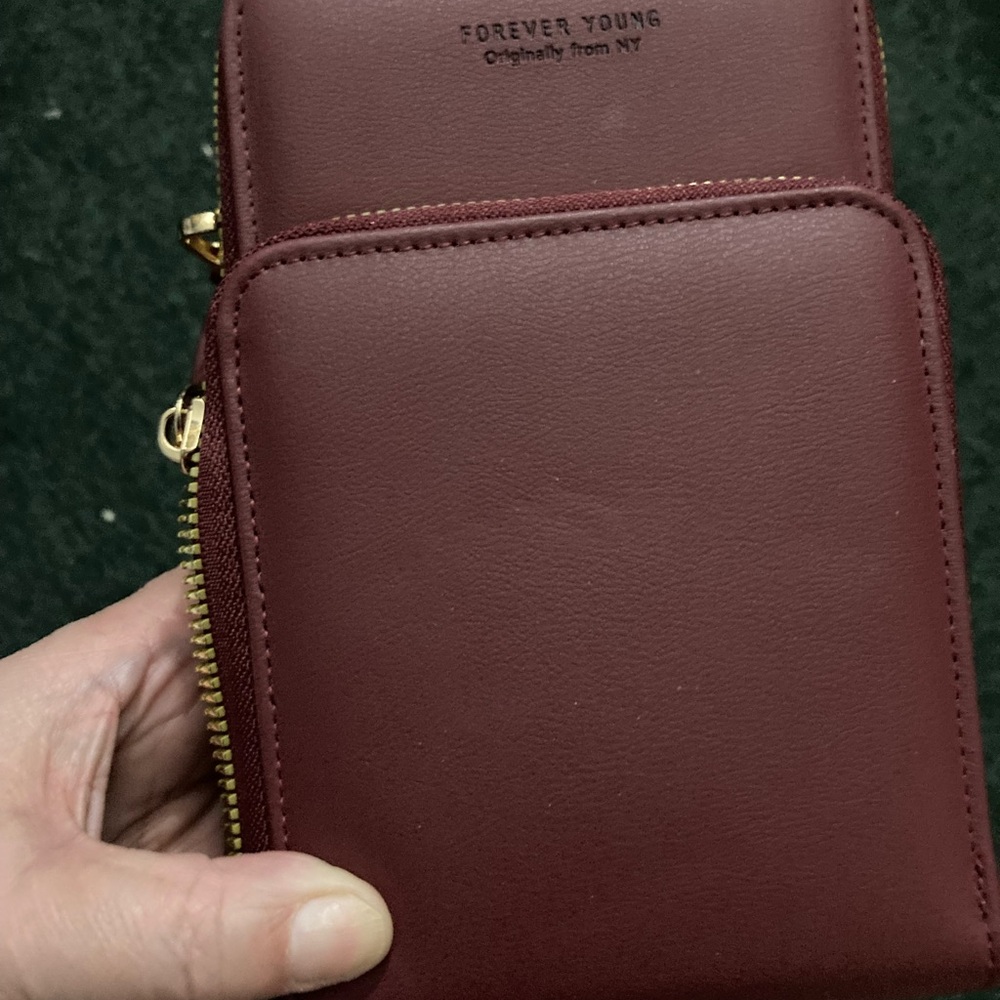New Unisex Brown Leather Bag